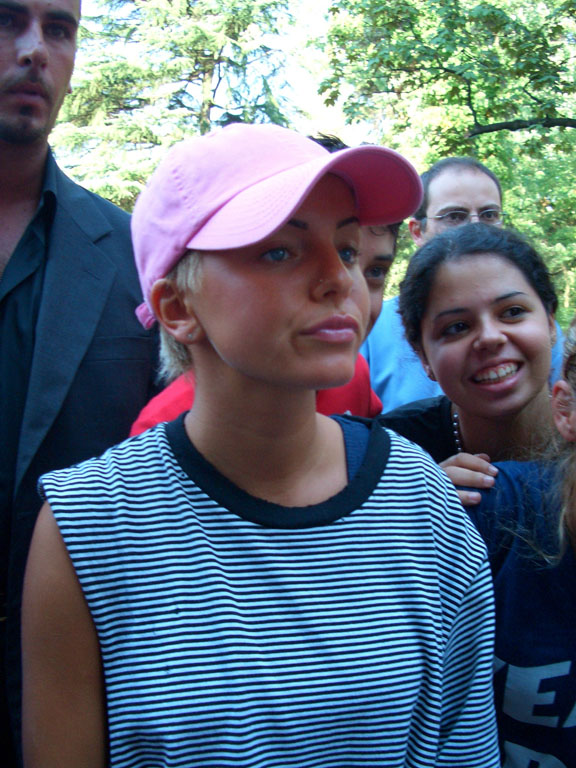 Meeting with Fans in Fiat Cafe 15.09.2005