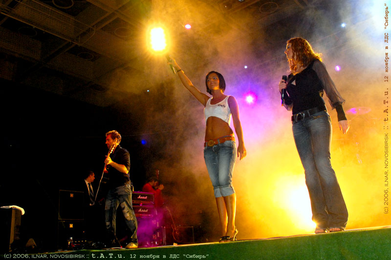 Tatu Perform in Novosibirsk 12.11.2006