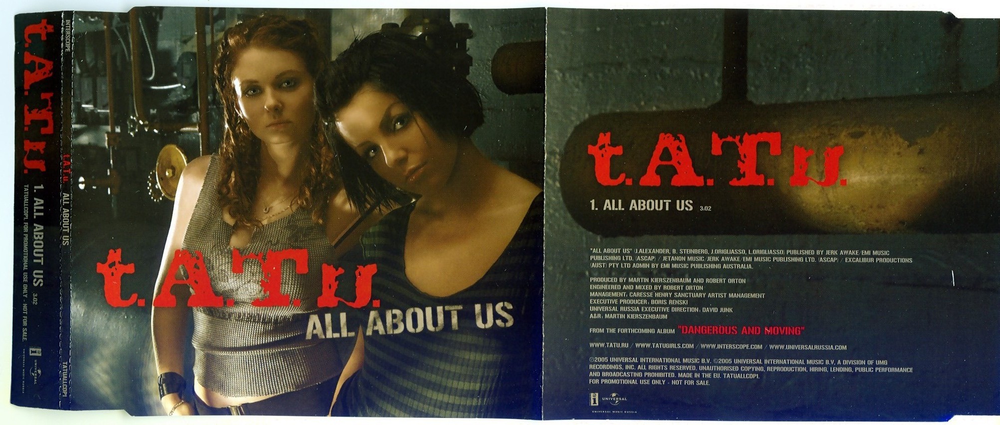 Tatu all about us lyrics